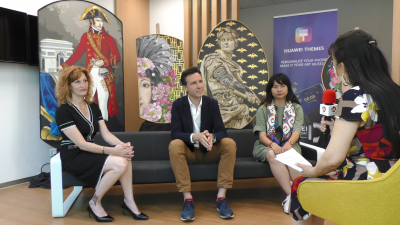 Huawei Thèmes X Florence Melocco par l’agence ANGES 7